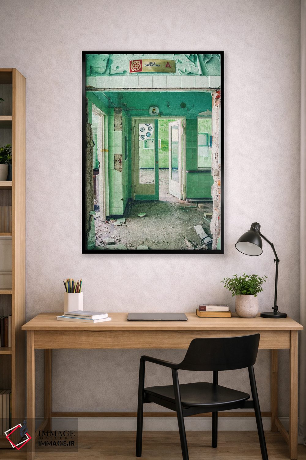 تابلو دکوراتیو اتاق عمل اثر مایکل شوآن - D2B