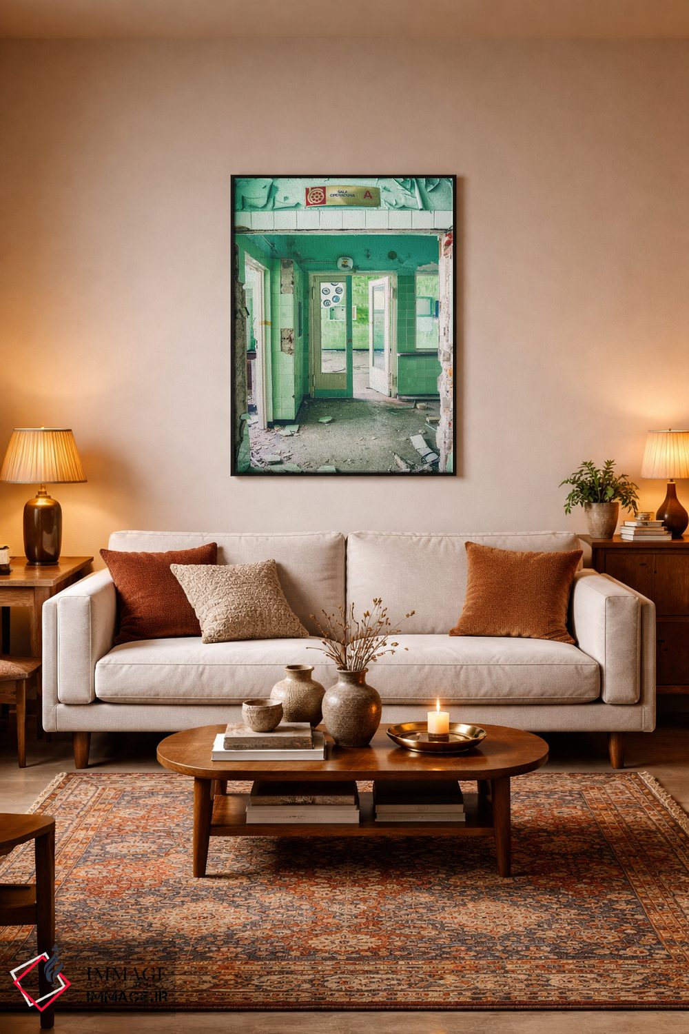 تابلو دکوراتیو اتاق عمل اثر مایکل شوآن - D4B