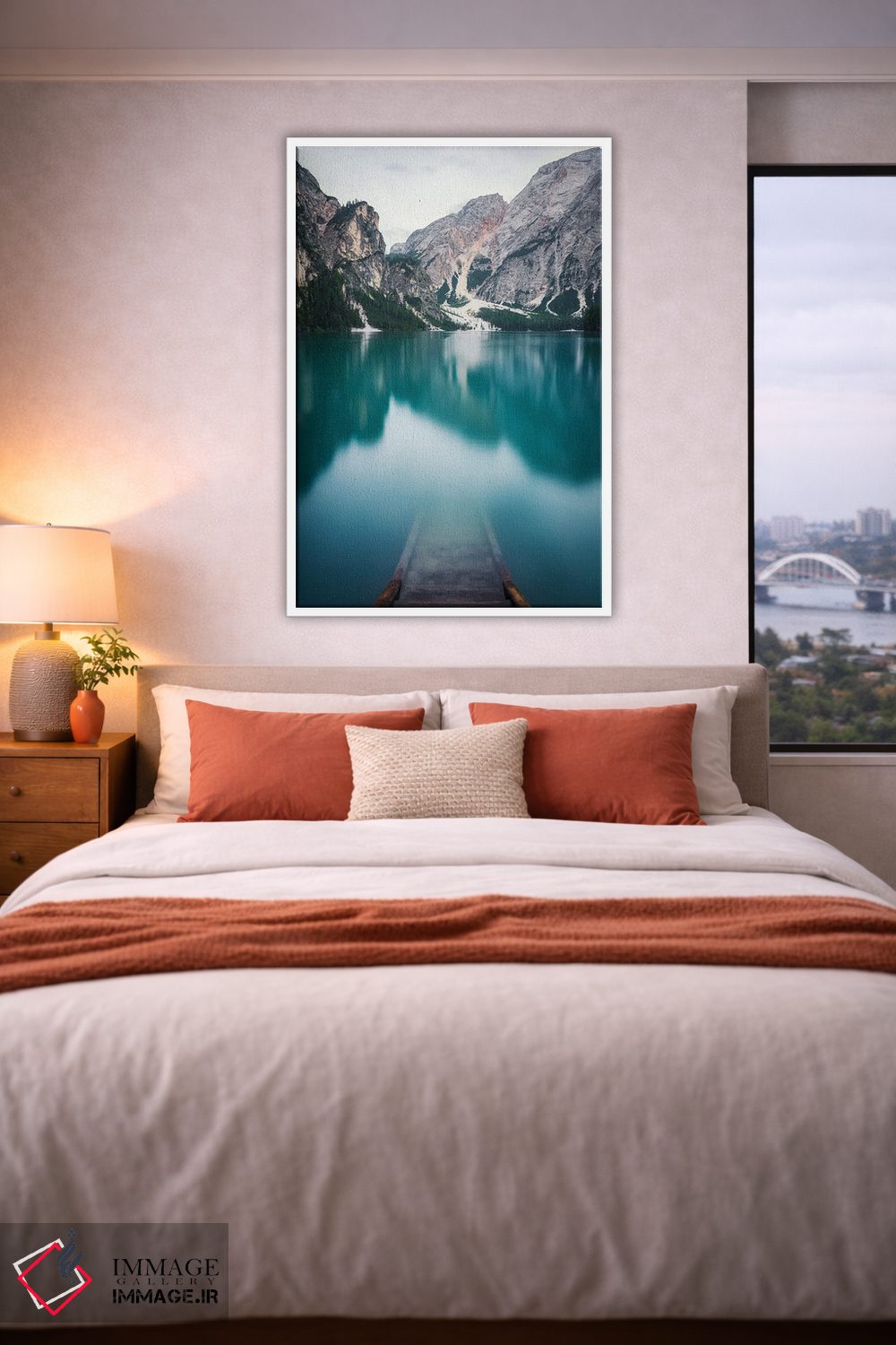 تابلو دکوراتیو دریاچه برایس ۲ اثر مایکل شوآن - D2W
