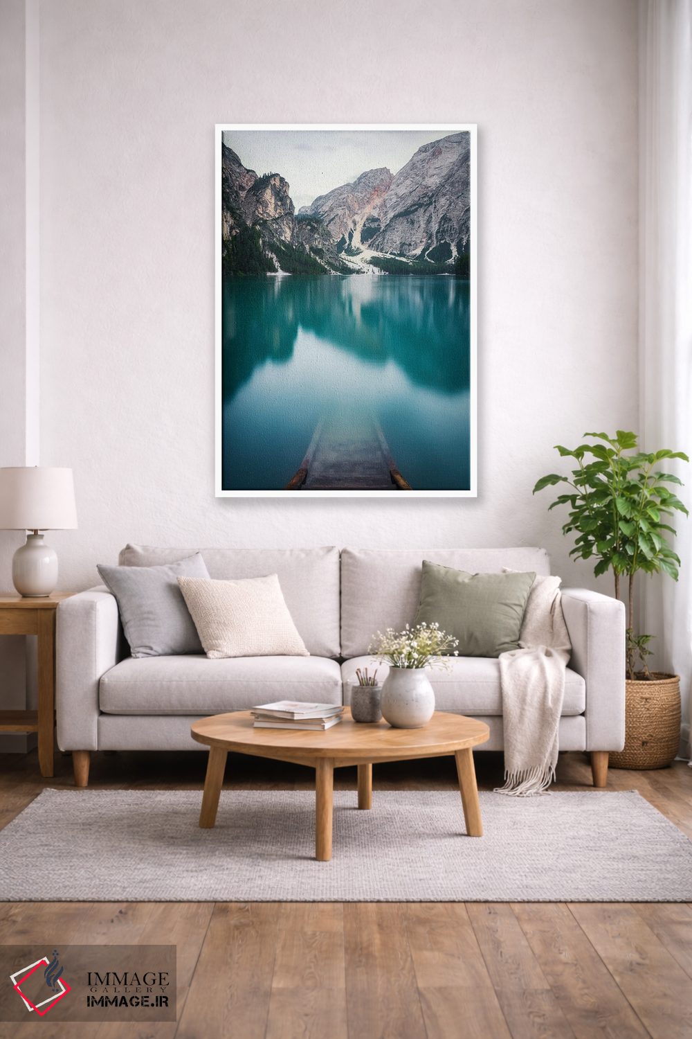 تابلو دکوراتیو دریاچه برایس ۲ اثر مایکل شوآن - D1W