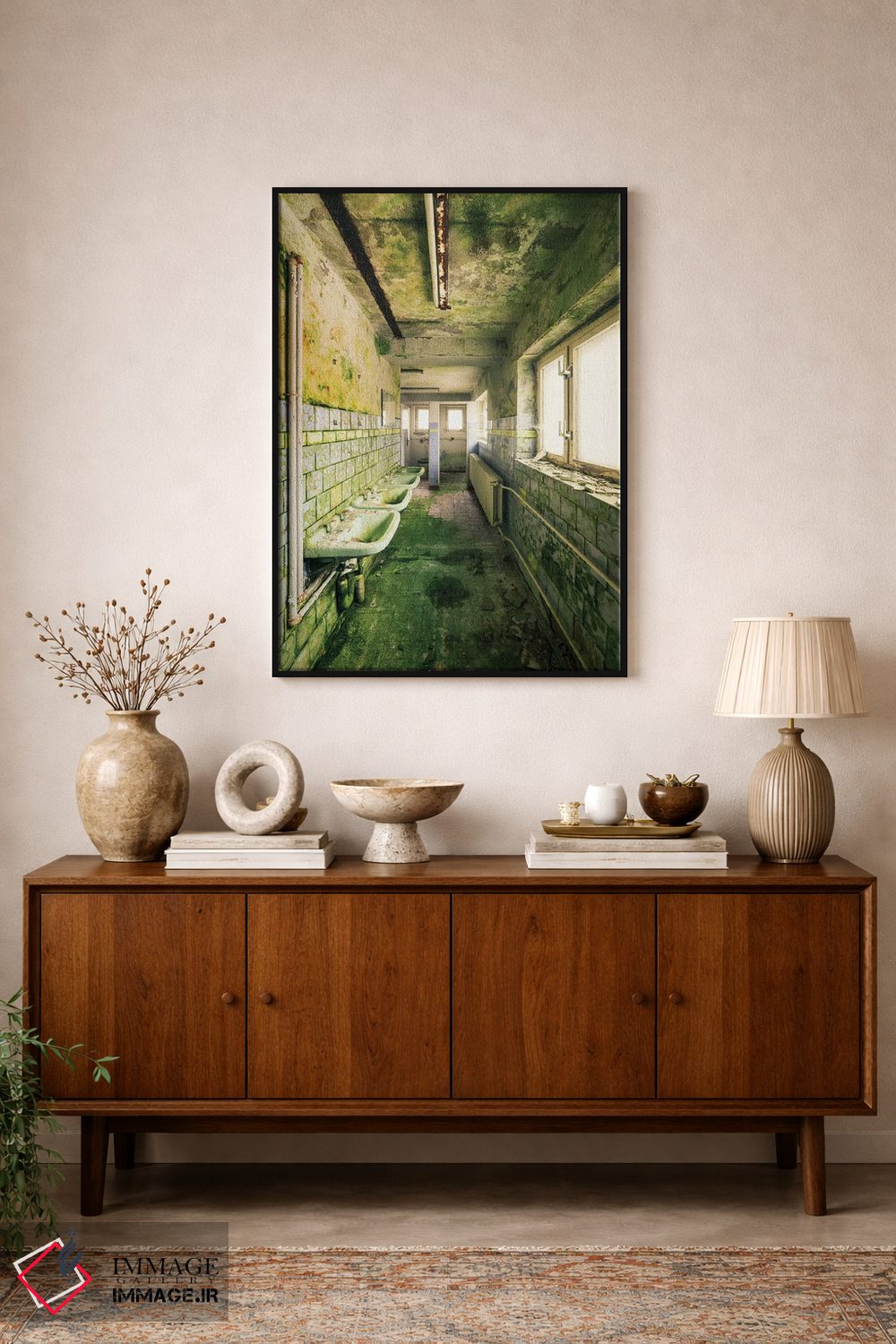 تابلو دکوراتیو دستانت را بشوی اثر مایکل شوآن - D1B