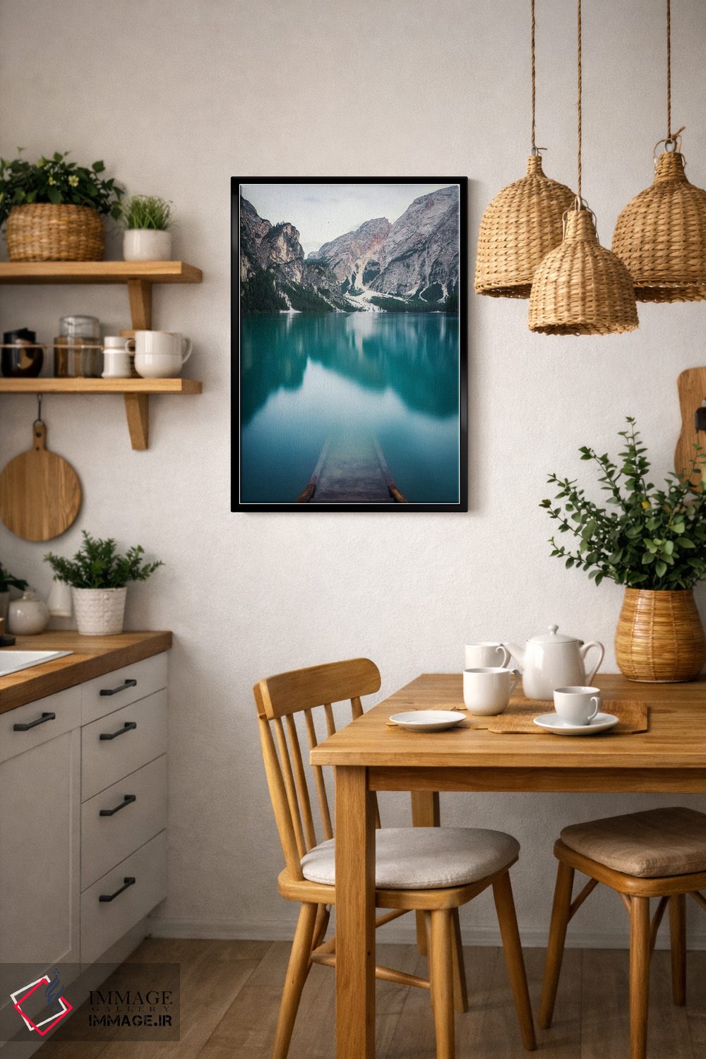 تابلو دکوراتیو دریاچه برایس ۲ اثر مایکل شوآن - D4B