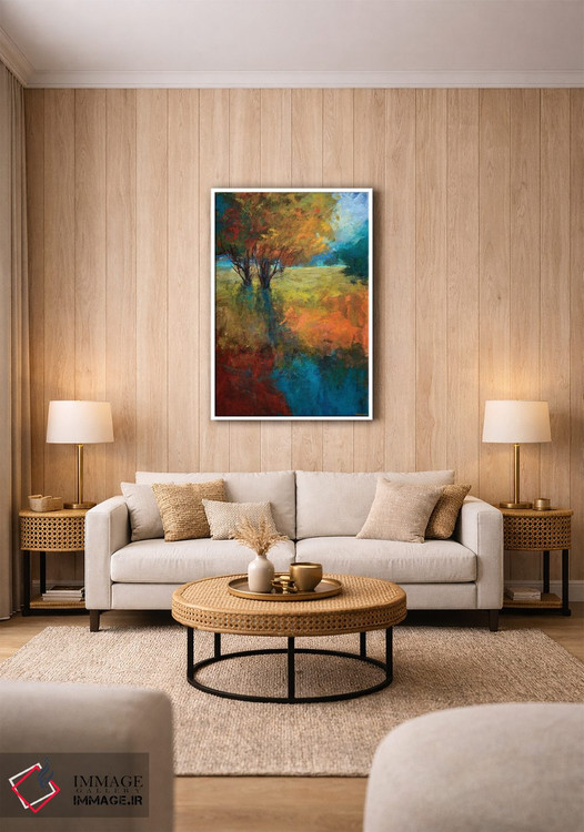 تابلو دکوراتیو آواز پاییزی II اثر مایکل تین هارا - D1W