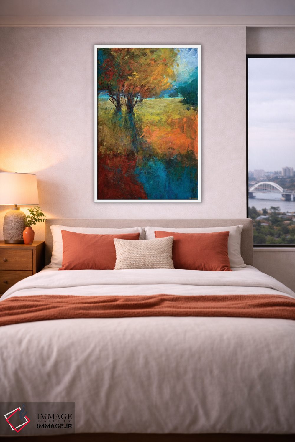 تابلو دکوراتیو آواز پاییزی II اثر مایکل تین هارا - D3W