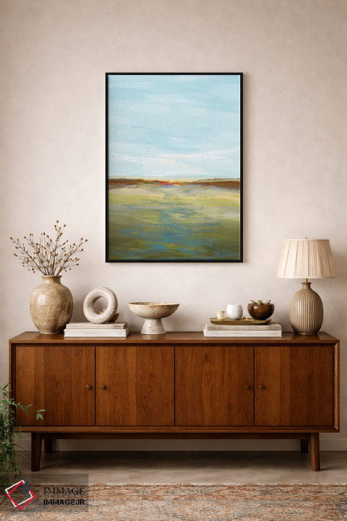 تابلو مینیمال چشم انداز بی پایان II اثر مایکل تین هارا - D1B