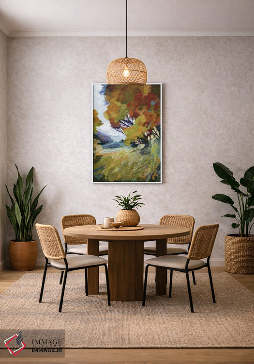 تابلو دکوراتیو شکوفه پاییزی اثر مایکل تین هارا - D2W