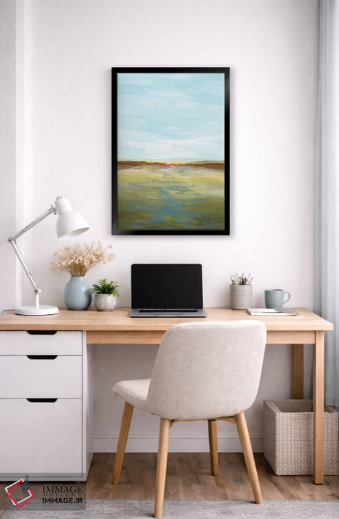 تابلو مینیمال چشم انداز بی پایان II اثر مایکل تین هارا - D6B