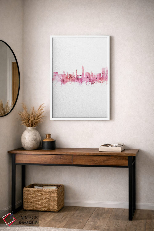 تابلو دکوراتیو منظره خط افق اسپلیت، کرواسی اثر مایکل تامپست - D2W