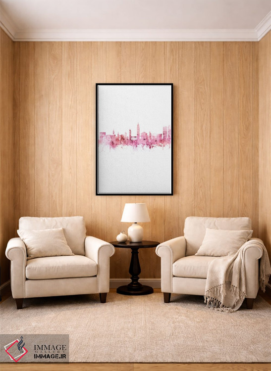 تابلو دکوراتیو منظره خط افق اسپلیت، کرواسی اثر مایکل تامپست - D5B