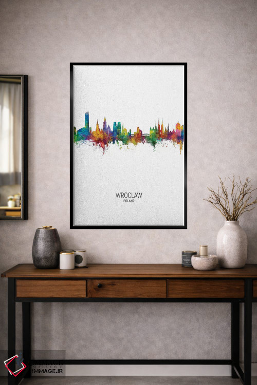 تابلو دکوراتیو منظره پرتره وروتسواف، لهستان اثر مایکل تامپست - D2B