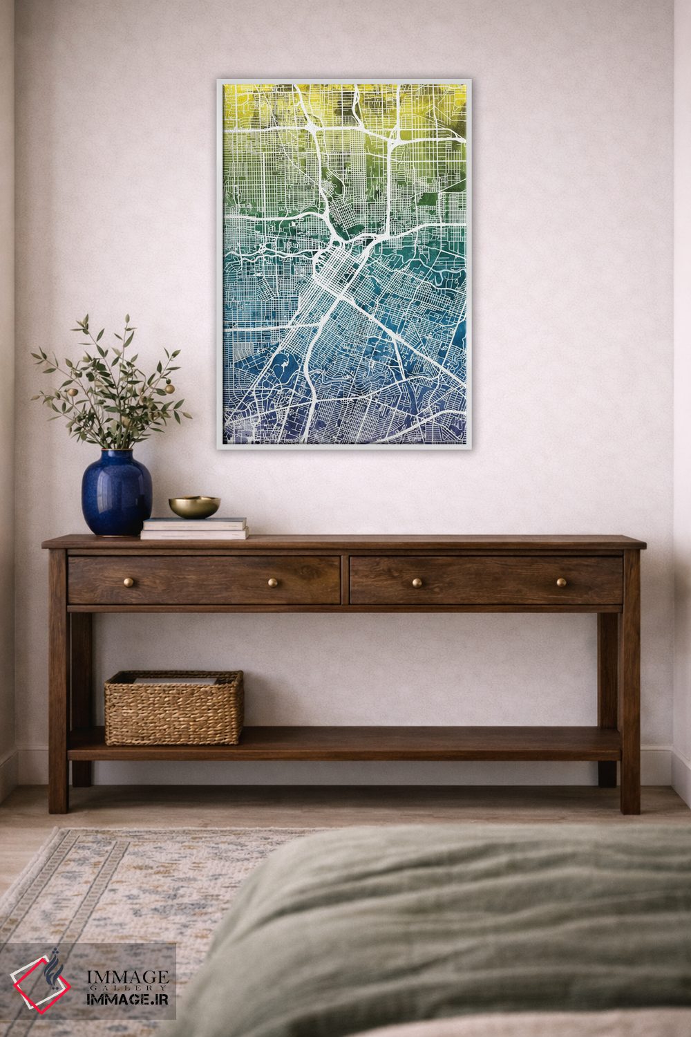 تابلو انتزاعی Texas, USA,هیوستون، تگزاس، آمریکا اثر مایکل تامپست - D3W