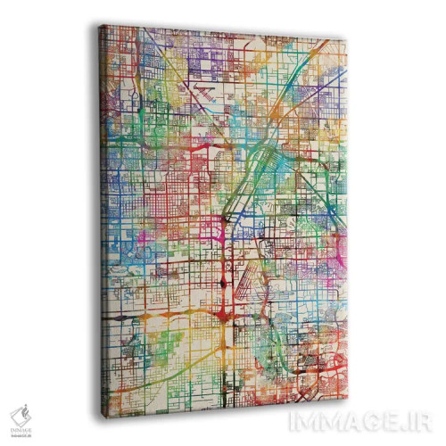 تابلو انتزاعی Nevada, USA,لاس وگاس، نوادا، آمریکا اثر مایکل تامپست - نمای پرسپکتیو محصول