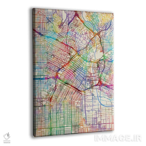 تابلو انتزاعی California, USA,لس آنجلس، کالیفرنیا، آمریکا اثر مایکل تامپست - نمای پرسپکتیو محصول