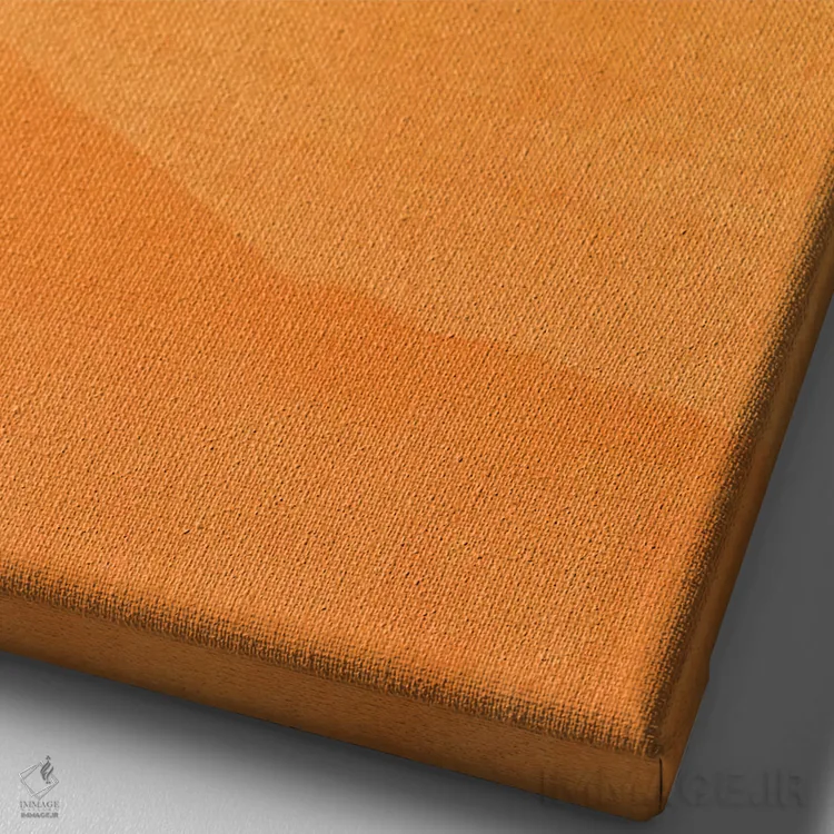 تابلو انتزاعی اثر انتزاعی عصر روستایی - نمای نزدیک بافت بوم