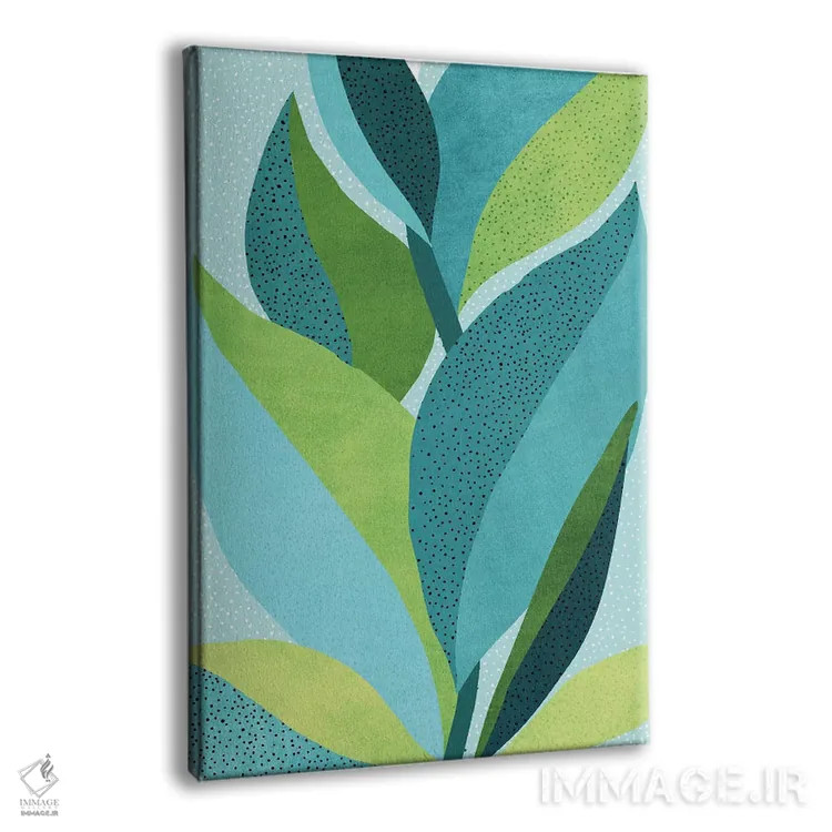 تابلو دکوراتیو به سوی نور اثر مدرن تروپیکال - نمای پرسپکتیو محصول