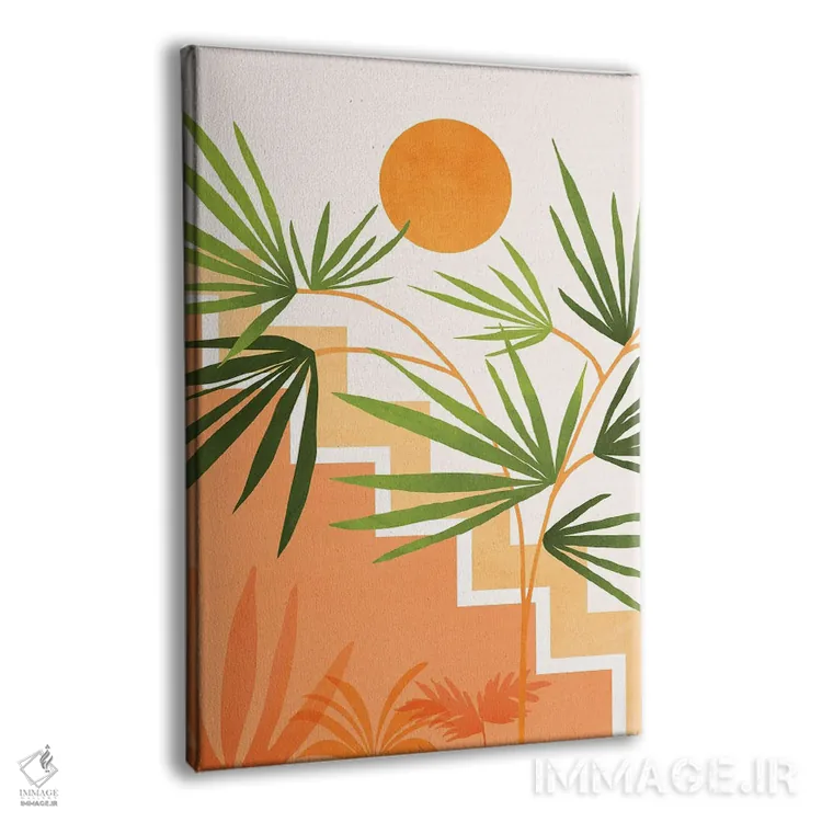 تابلو مدرن تابستان در سانتا فه اثر مدرن تروپیکال - نمای پرسپکتیو محصول