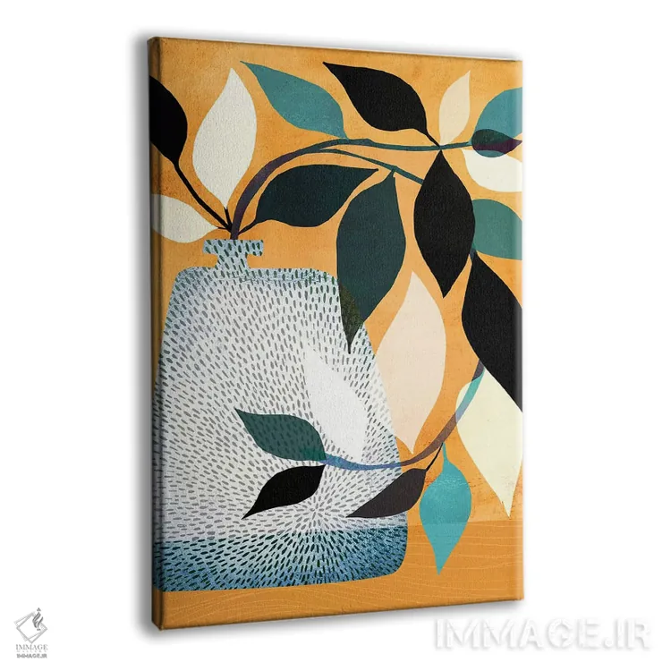 تابلو دکوراتیو پیچک در حیاط اثر مدرن تروپیکال - نمای پرسپکتیو محصول