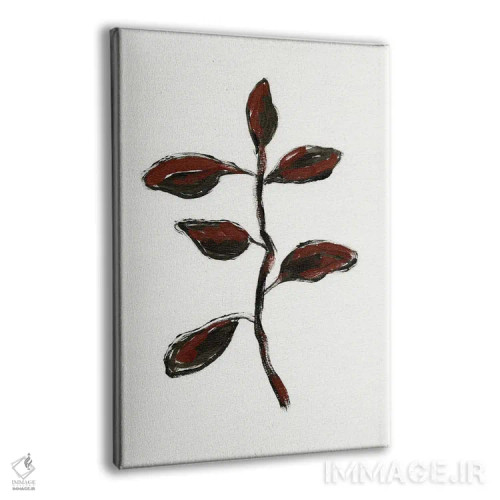 تابلو مینیمال گیاه شناسی ساده II اثر آپریل موفات - نمای پرسپکتیو محصول