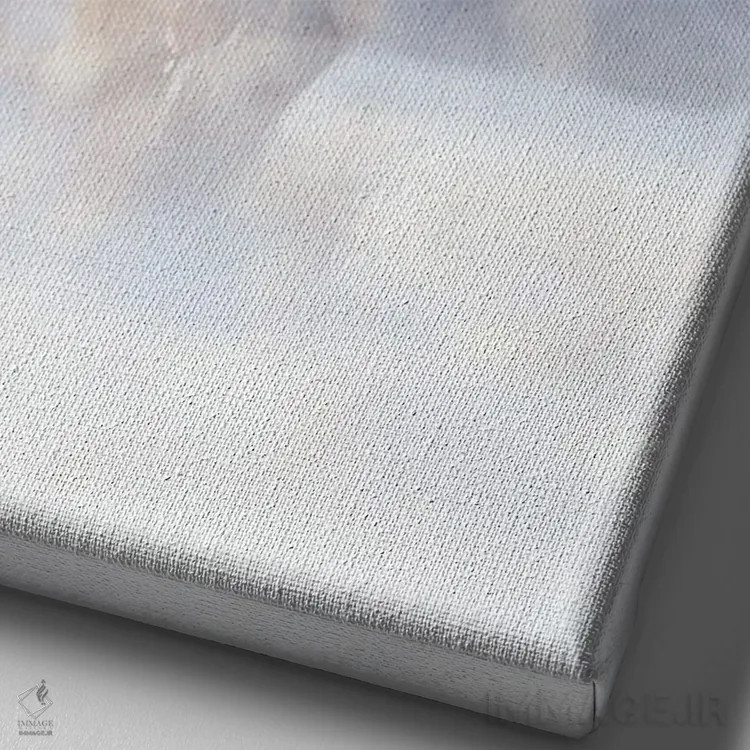 تابلو دکوراتیو پادشاه یخ زده اثر ماتیوژ پی سیاک - نمای نزدیک بافت بوم