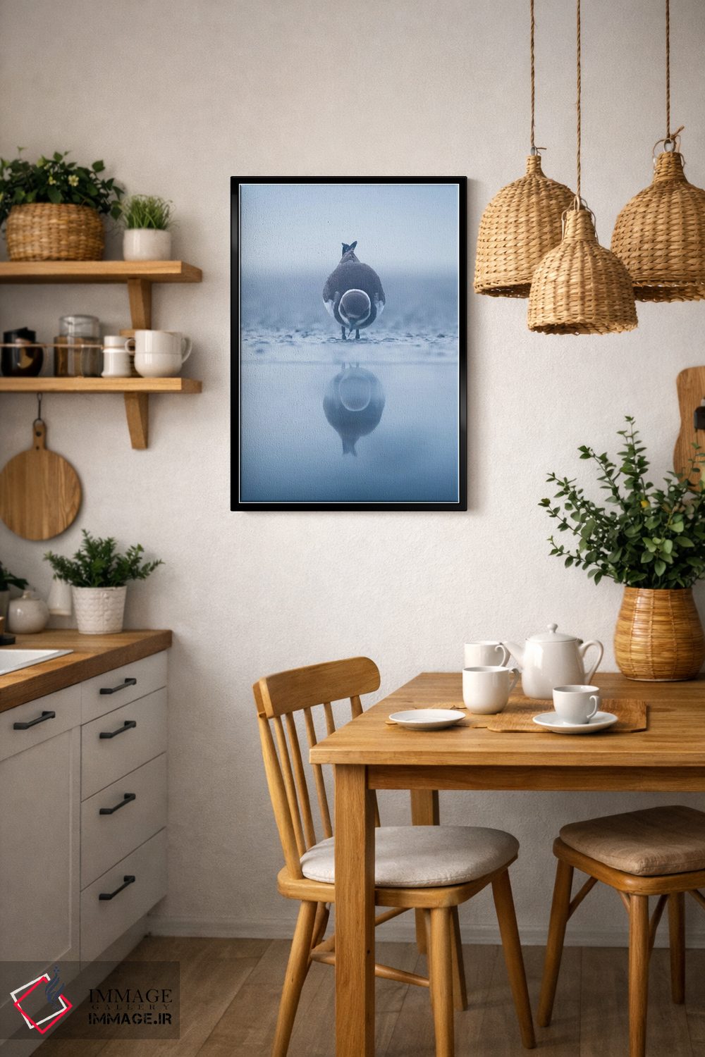 تابلو دکوراتیو بازتاب II اثر ماتیوژ پی سیاک - D6B