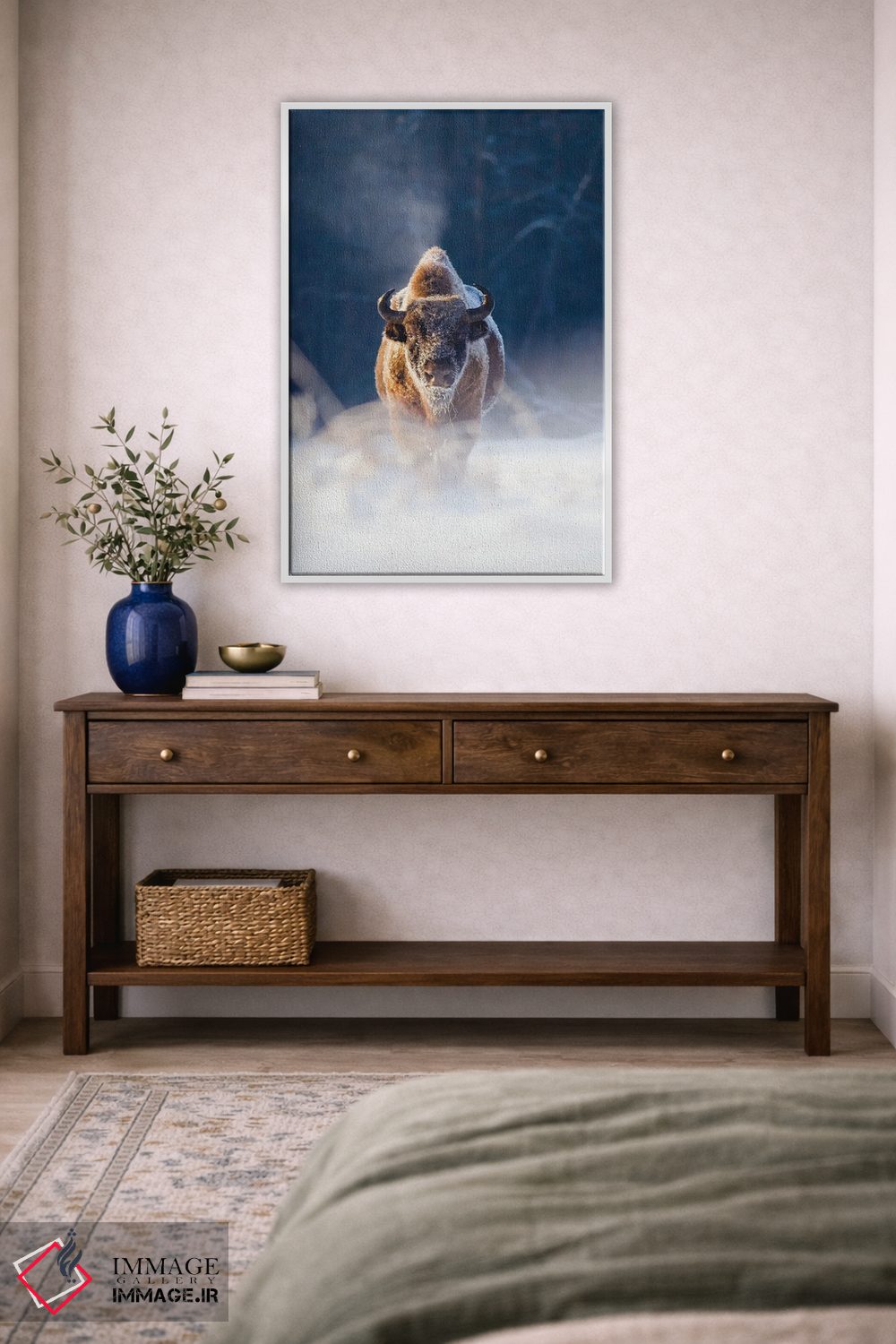 تابلو دکوراتیو پادشاه یخ زده اثر ماتیوژ پی سیاک - D1W