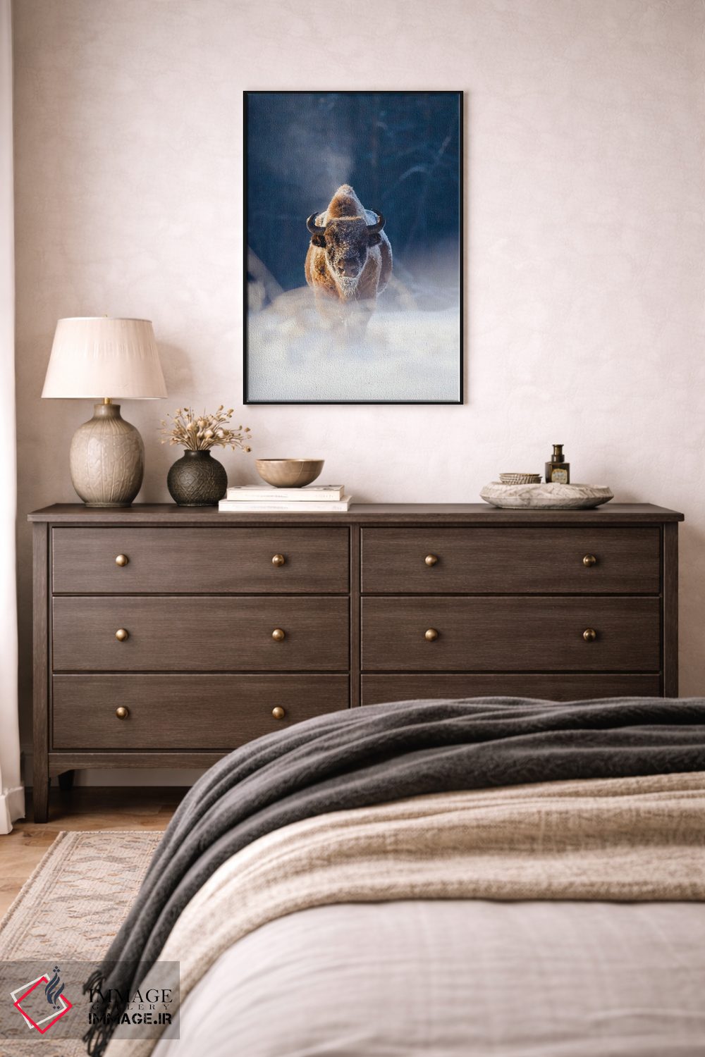 تابلو دکوراتیو پادشاه یخ زده اثر ماتیوژ پی سیاک - D4B