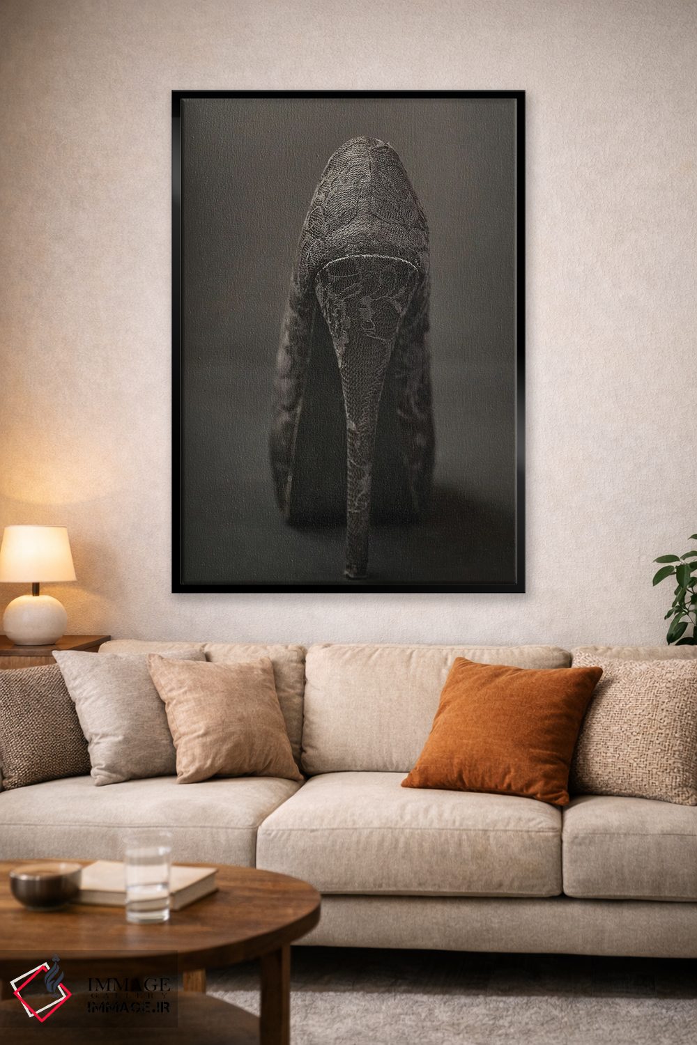 تابلو دکوراتیو کفش اثر میلیسا تپاوک - D1B