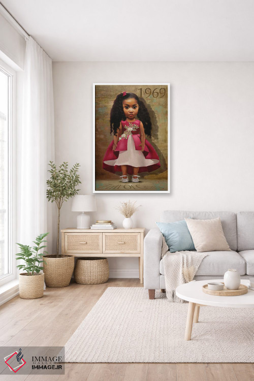 تابلو دکوراتیو آنیک اثر سلام محمد - D2W