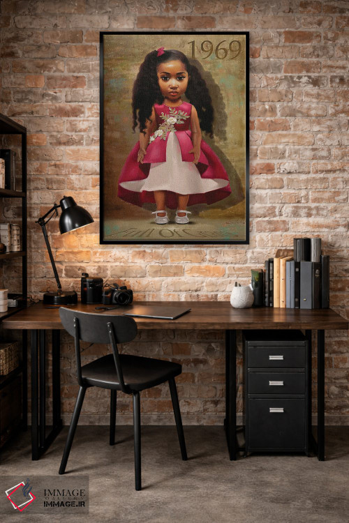 تابلو دکوراتیو آنیک اثر سلام محمد - D4B