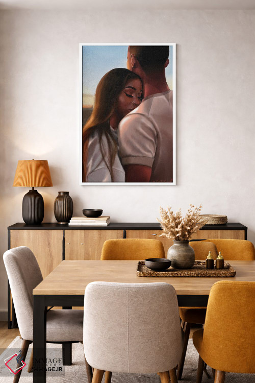 تابلو دکوراتیو افق ما اثر سلام محمد - D5W