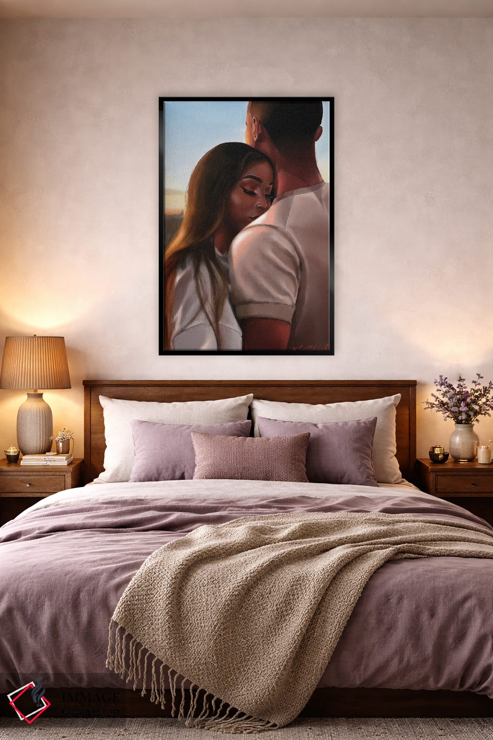 تابلو دکوراتیو افق ما اثر سلام محمد - D4B