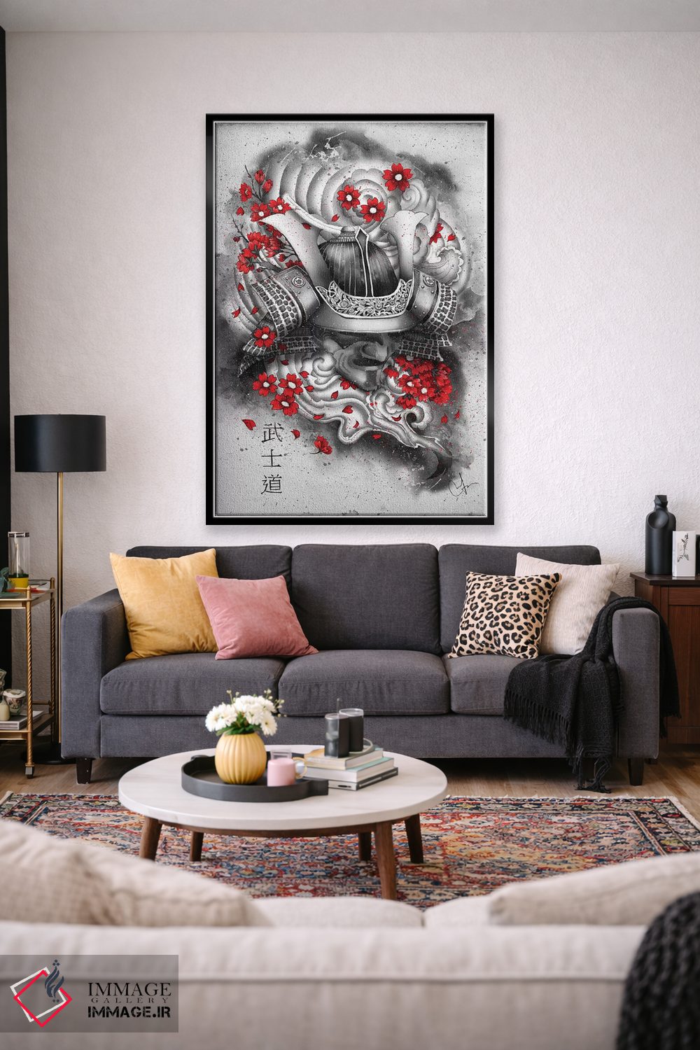 تابلو دکوراتیو بوشیدو اثر مارین لوپ - D2B