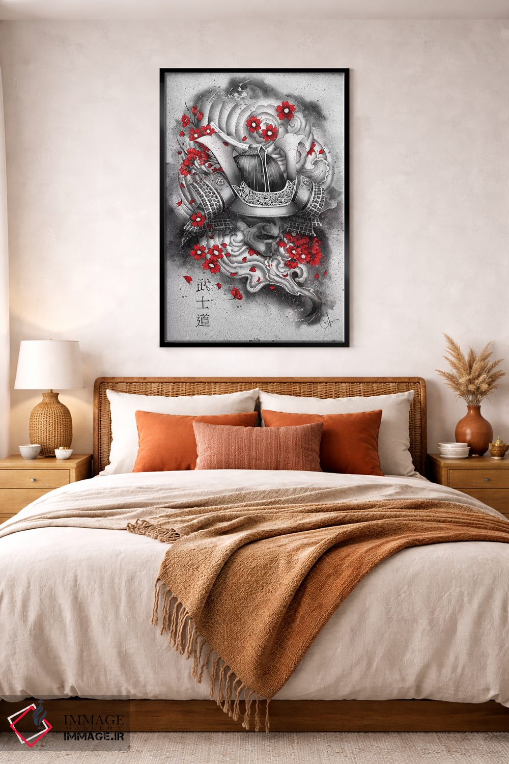 تابلو دکوراتیو بوشیدو اثر مارین لوپ - D4B