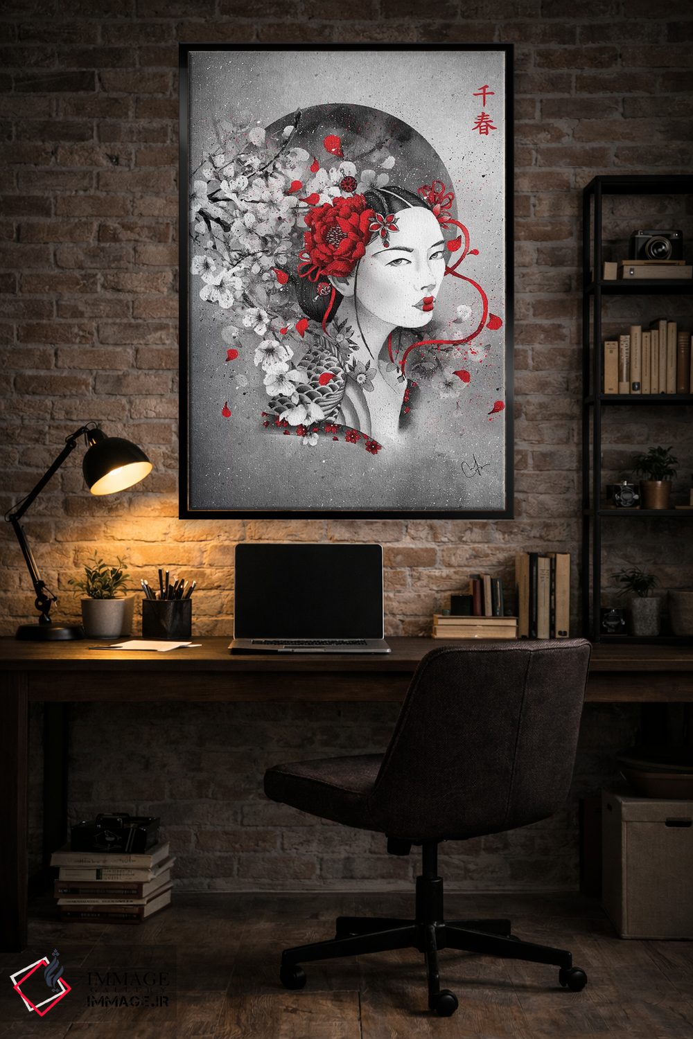 تابلو دکوراتیو چیهارو اثر مارین لوپ - D4B