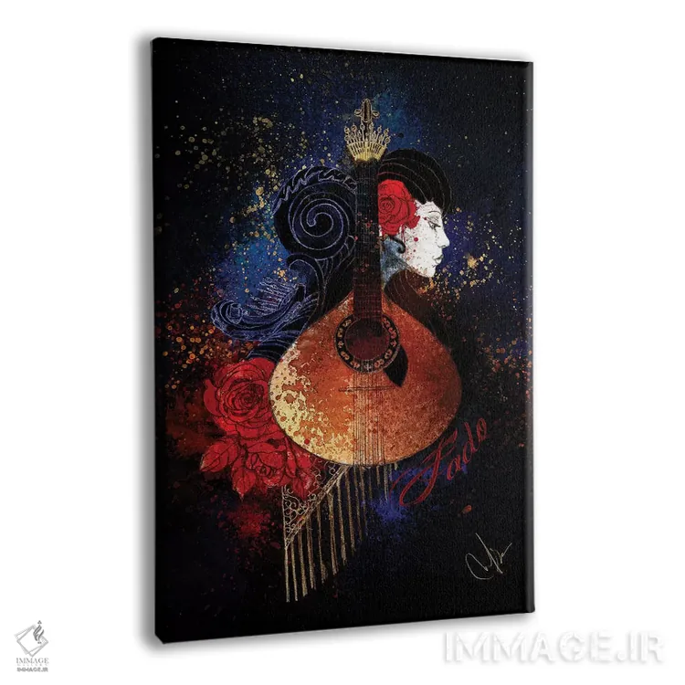 تابلو دکوراتیو فادو اثر مارین لوپ - نمای پرسپکتیو محصول