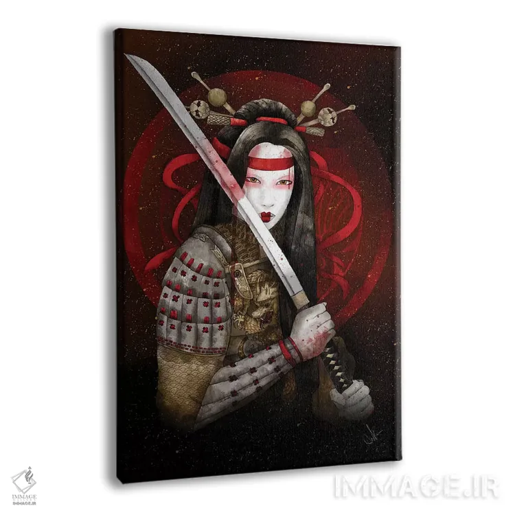 تابلو دکوراتیو قلب اژدها اثر مارین لوپ - نمای پرسپکتیو محصول