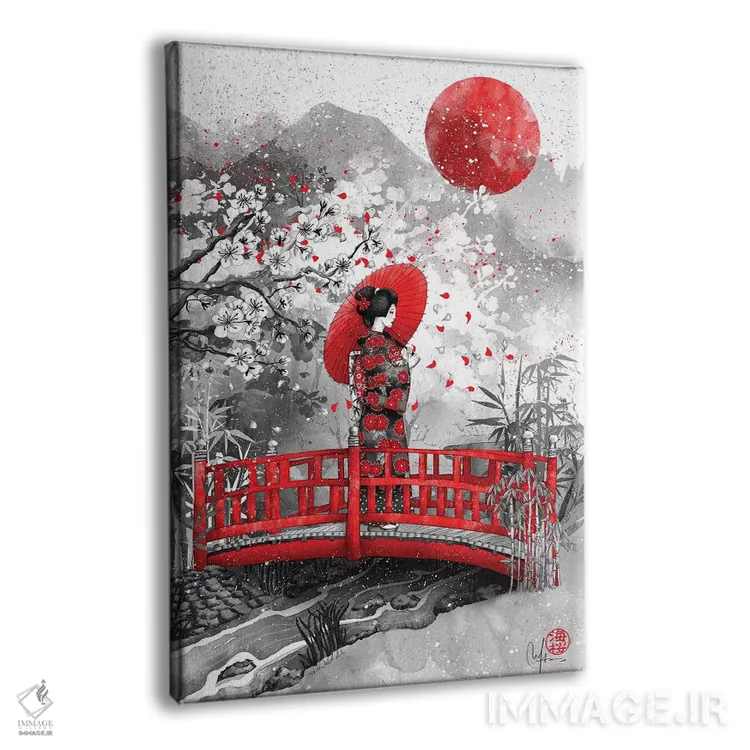 تابلو دکوراتیو هیگاسا اثر مارین لوپ - نمای پرسپکتیو محصول