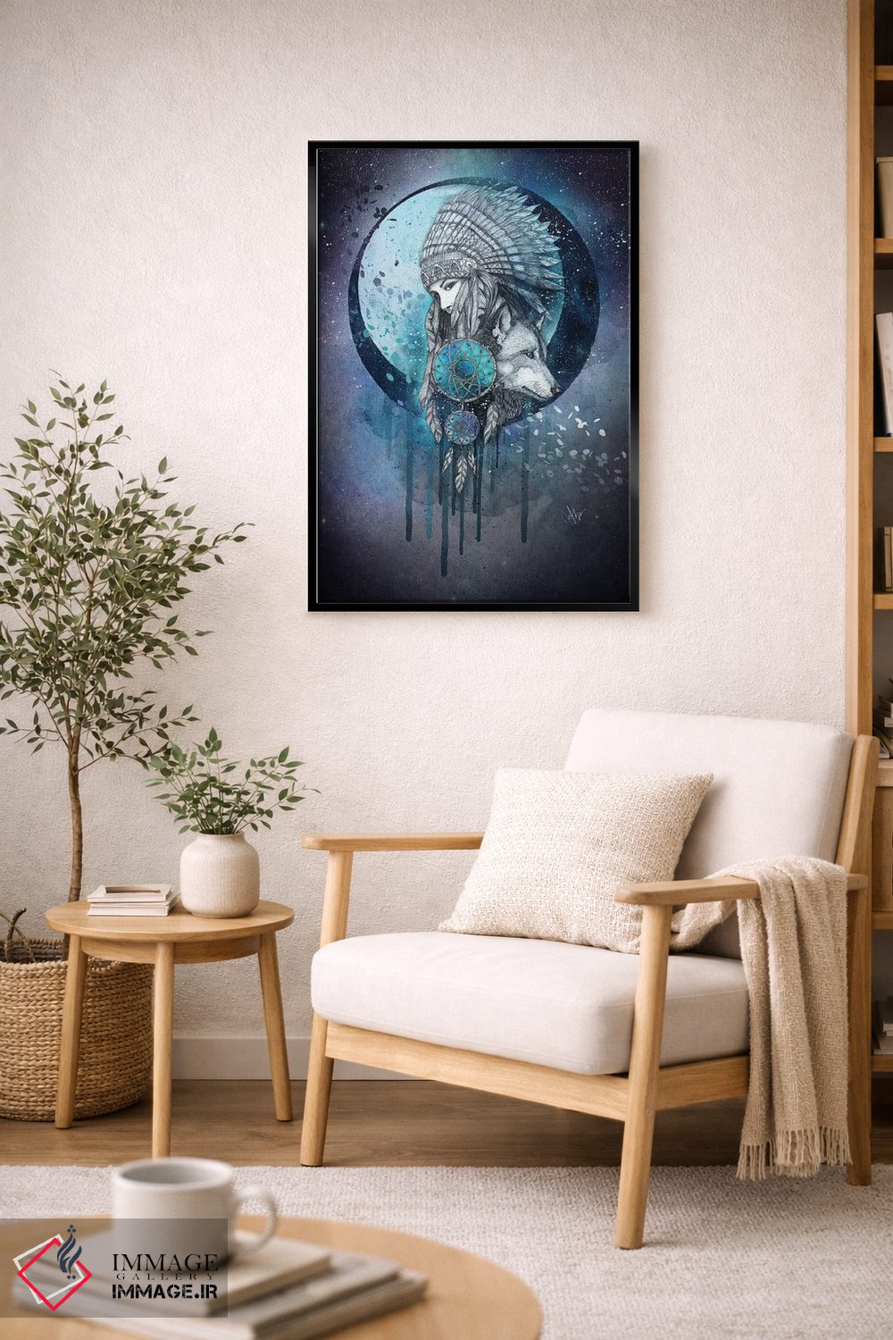 تابلو دکوراتیو رویابین اثر مارین لوپ - D2B