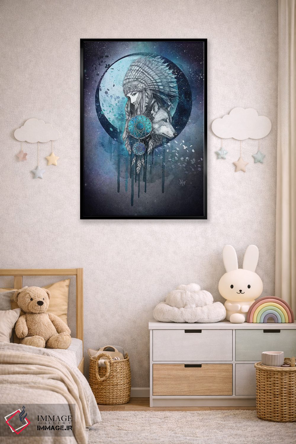 تابلو دکوراتیو رویابین اثر مارین لوپ - D4B