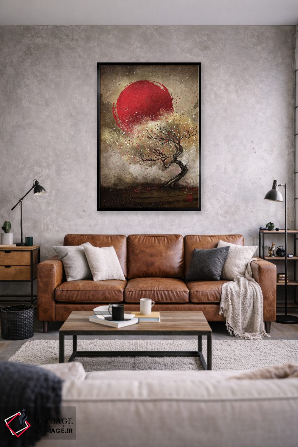 تابلو دکوراتیو ایروها اثر مارین لوپ - D1B