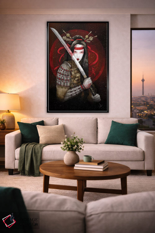 تابلو دکوراتیو قلب اژدها اثر مارین لوپ - D2B