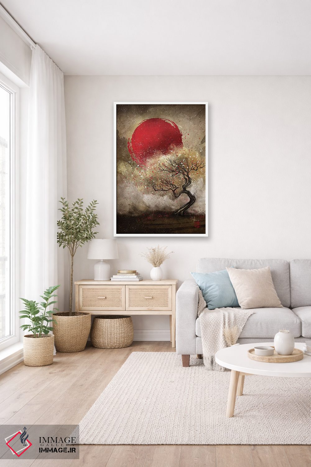 تابلو دکوراتیو ایروها اثر مارین لوپ - D3W