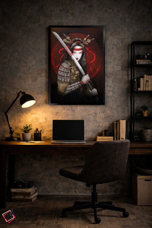 تابلو دکوراتیو قلب اژدها اثر مارین لوپ - D6B