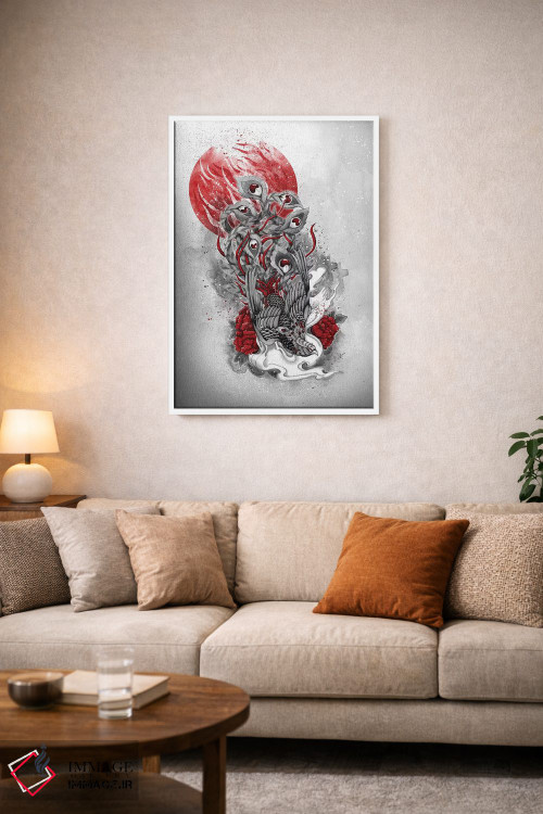 تابلو دکوراتیو پرنده جاودان اثر مارین لوپ - D2W