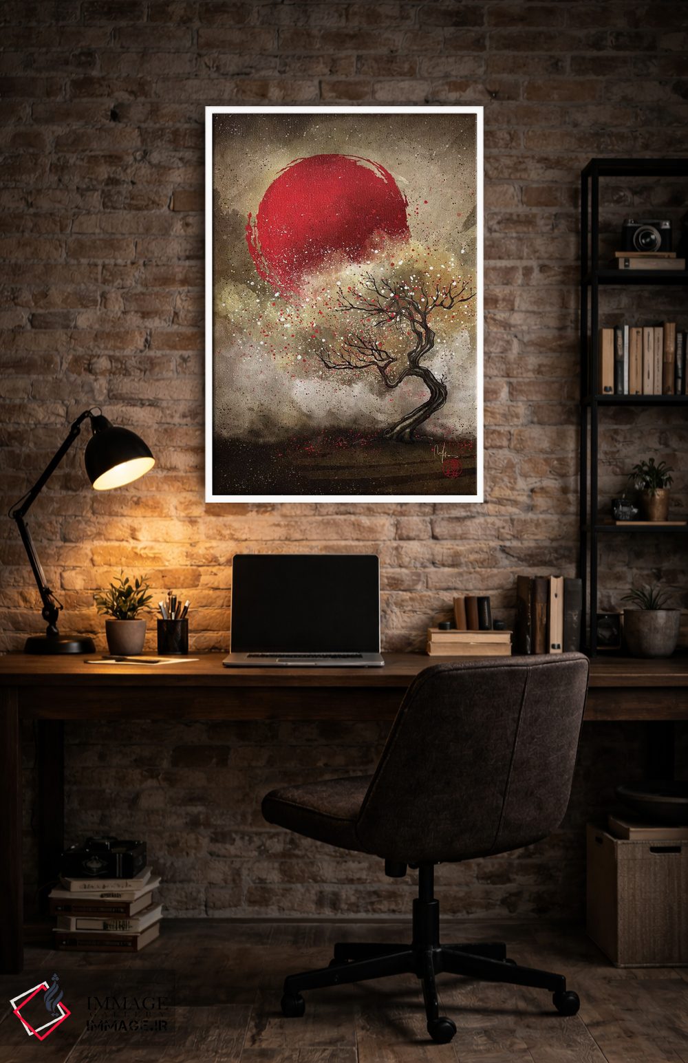 تابلو دکوراتیو ایروها اثر مارین لوپ - D5W