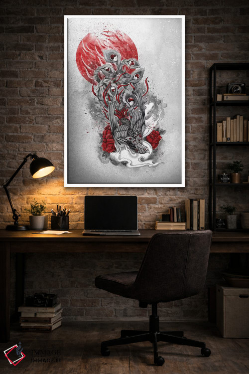 تابلو دکوراتیو پرنده جاودان اثر مارین لوپ - D4W