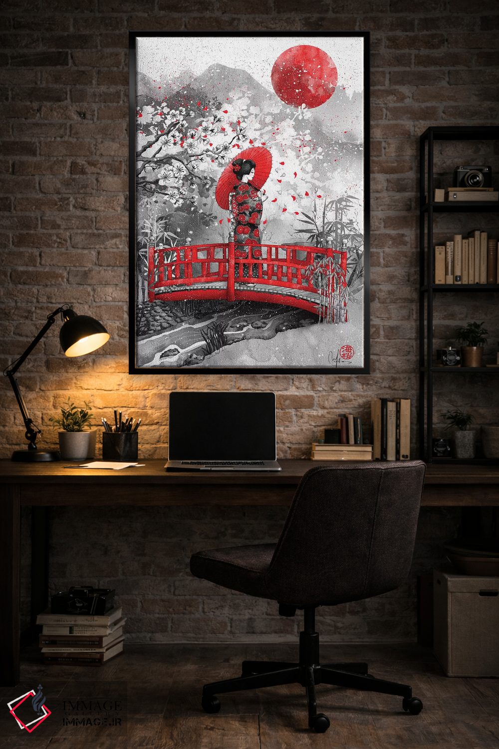 تابلو دکوراتیو هیگاسا اثر مارین لوپ - D3B