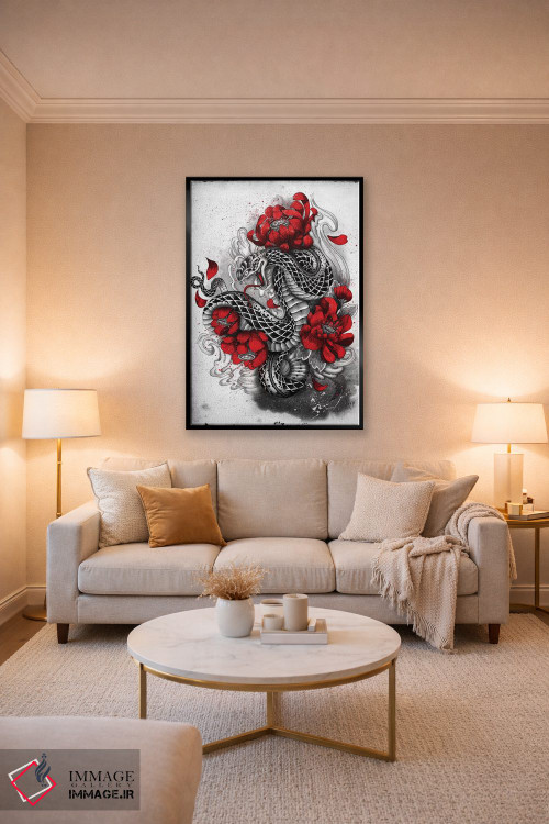 تابلو دکوراتیو هبی اثر مارین لوپ - D4B