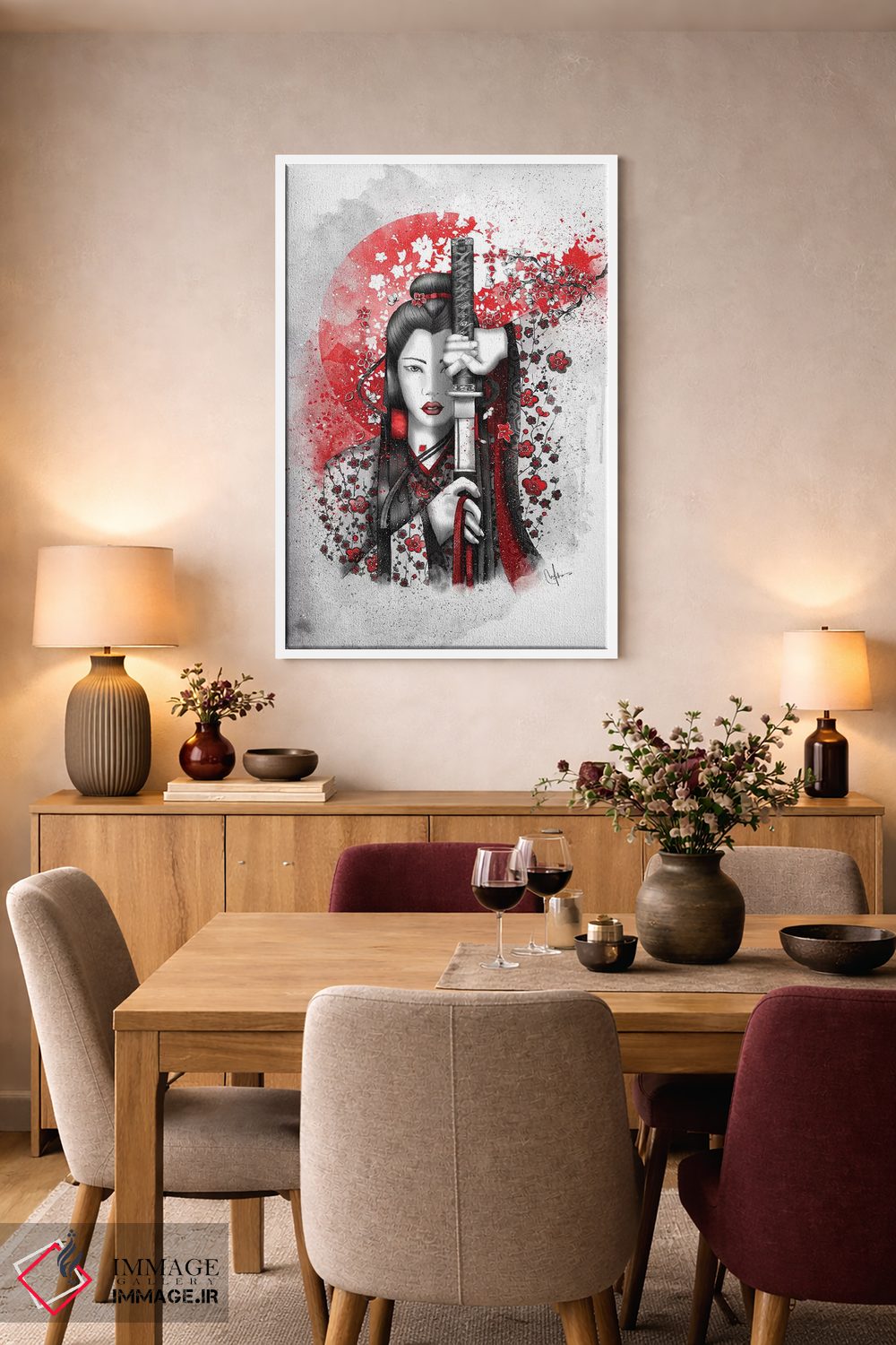 تابلو دکوراتیو کاتسومی اثر مارین لوپ - D4W