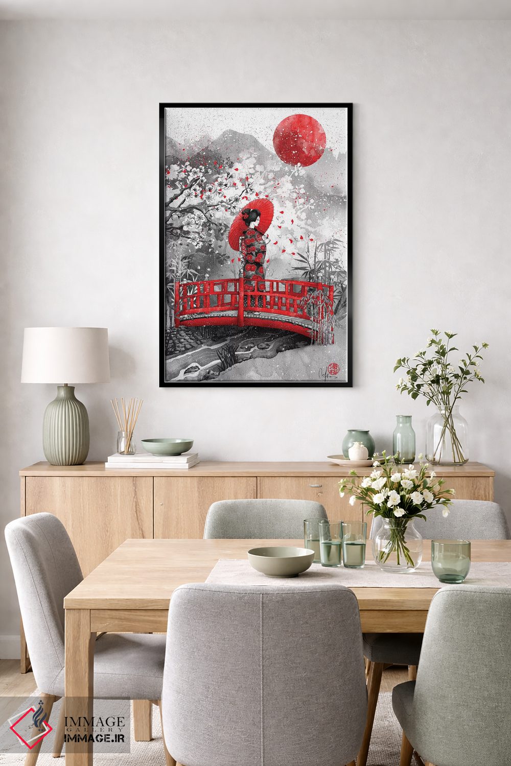 تابلو دکوراتیو هیگاسا اثر مارین لوپ - D6B